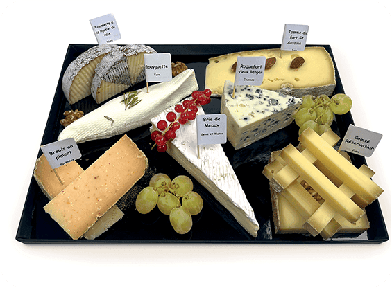 Fromagerie : LES PLATEAUX CLASSIQUES 10/15p