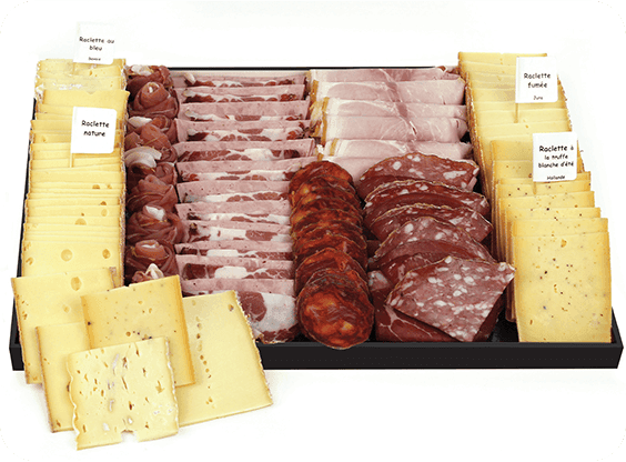 Fromagerie : Plateaux raclette